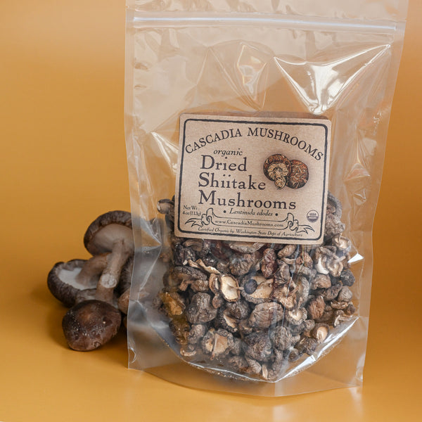 Organic Dried Shiitake Mushrooms